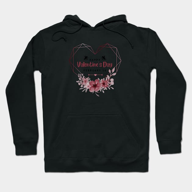 2023 Happy Valentine's Day Hoodie by Scopus Design